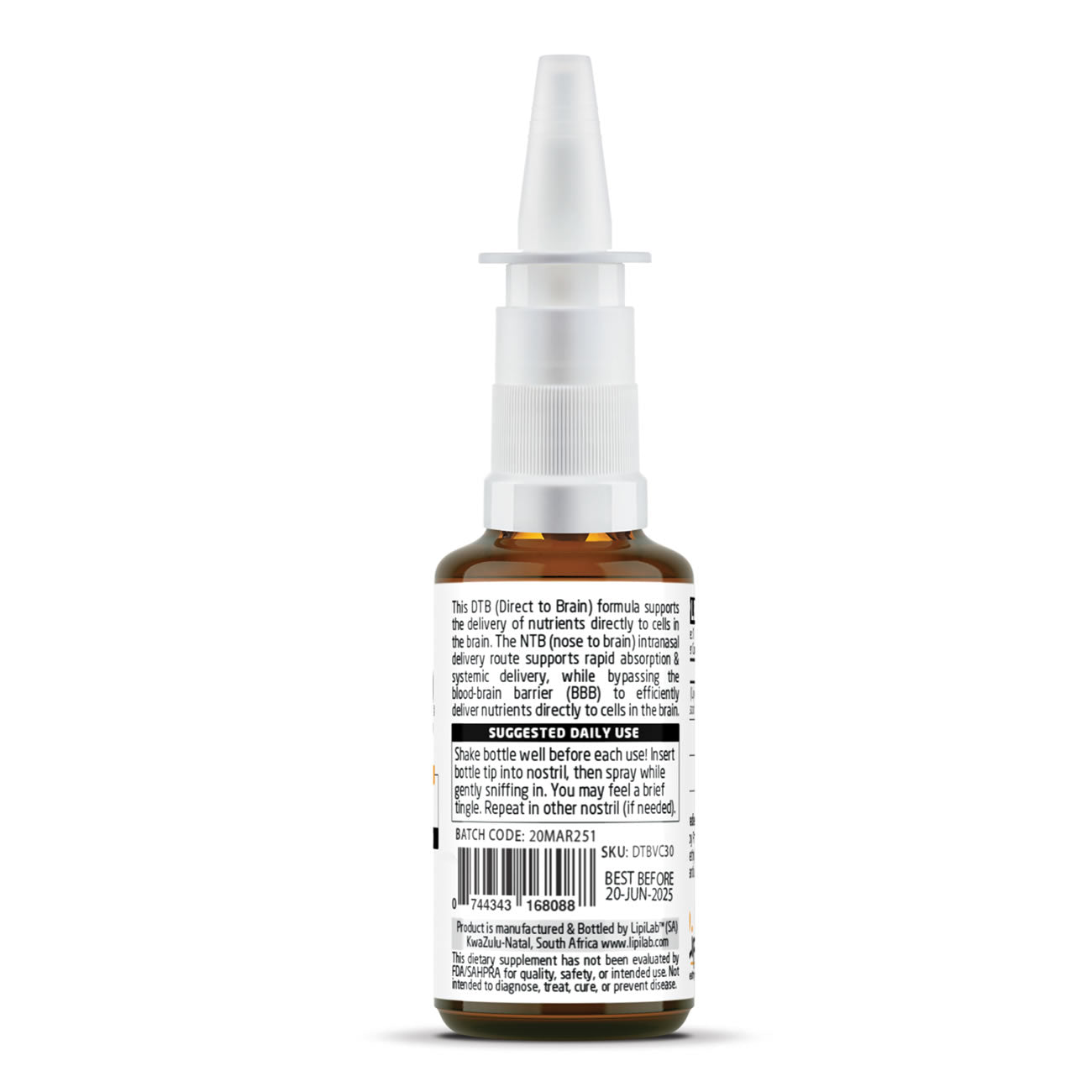 DTB Vitamin C - Intranasal Delivery - Nasal Spray - 30ml