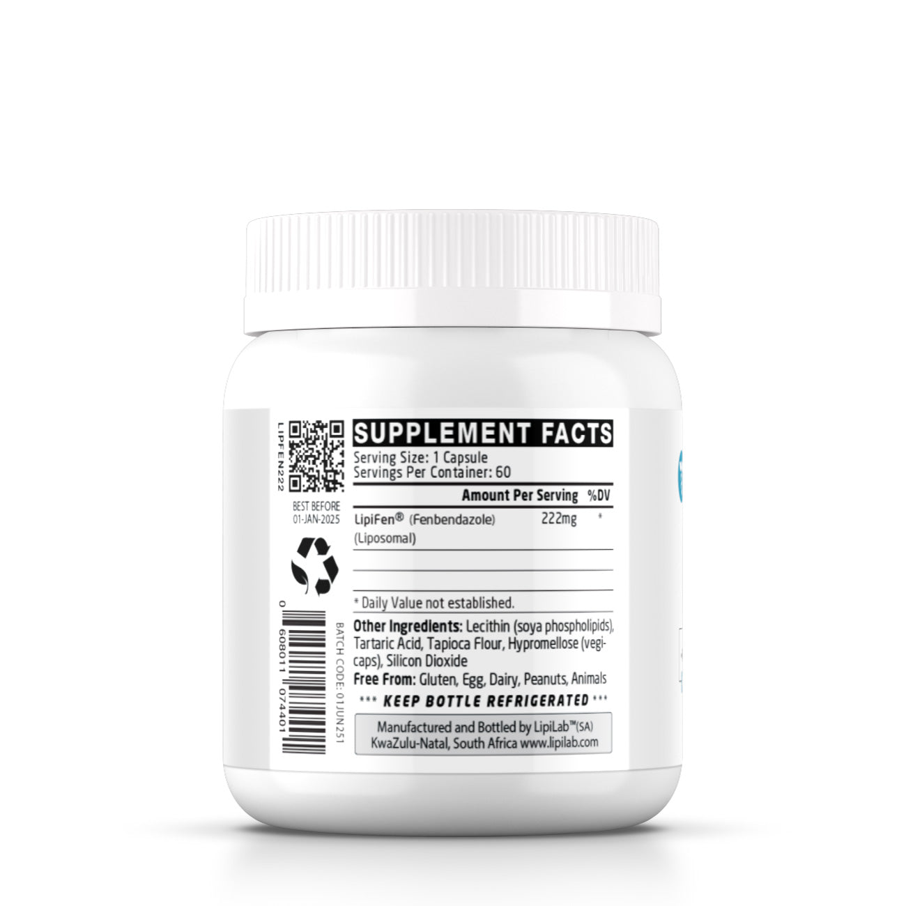 Lab Research - Liposomal Fenbendazole (LipiFen®) 222mg