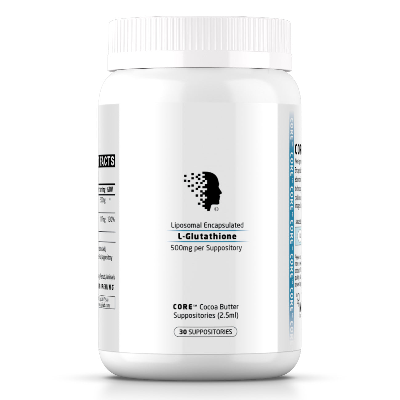 L-Glutathione (Liposomal) Suppositories 500mg