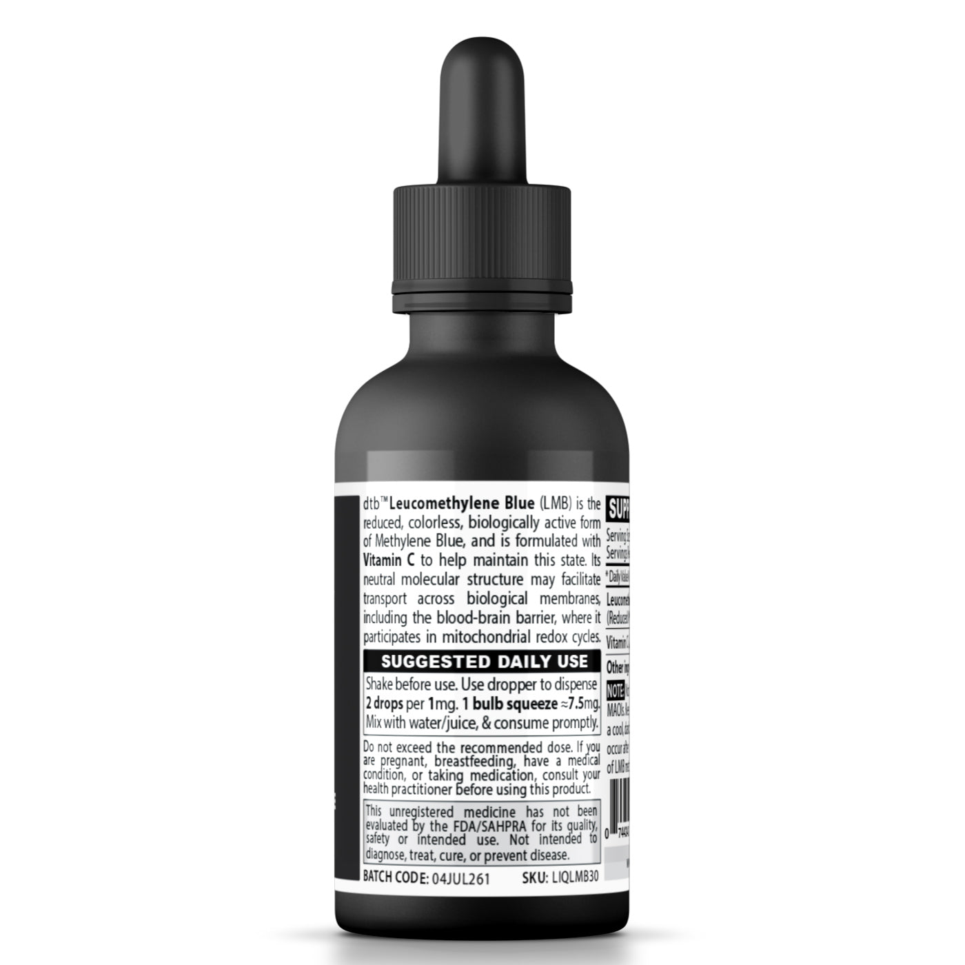 Leucomethylene Blue (LMB) - Liquid Drops - 30mL