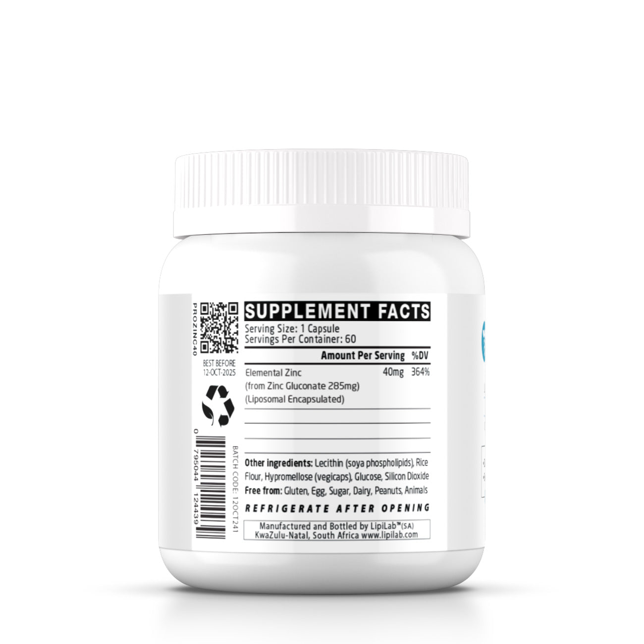 Pro Series Liposomal Zinc 40mg