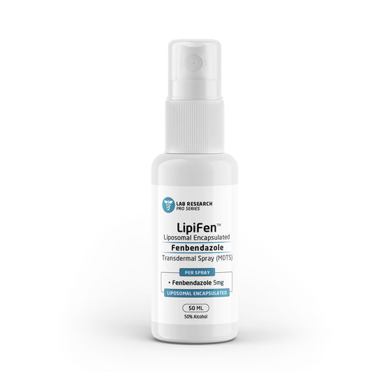 Lab Research - Liposomal Fenbendazole (LipiFen®) Transdermal Skin Spray (MDTS) 5mg