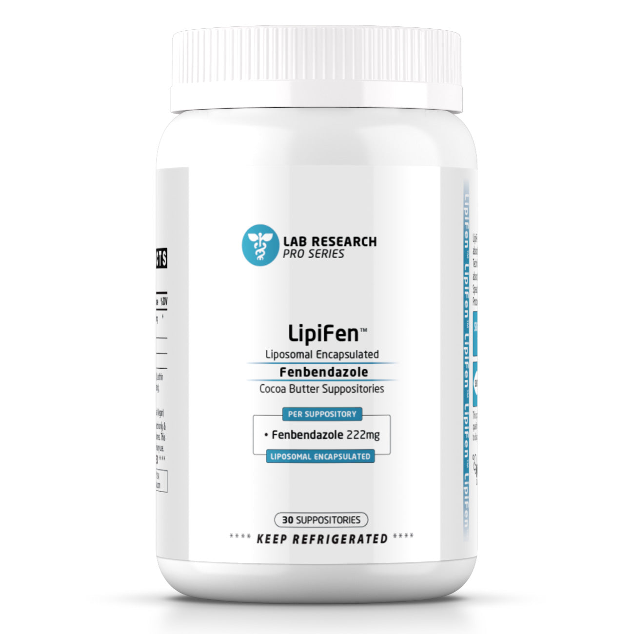 Lab Research - Liposomal Fenbendazole (LipiFen™) 222mg Suppositories