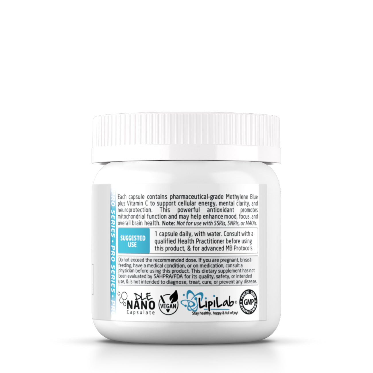 Pro Series - Methylene Blue + C - Capsules - 60's