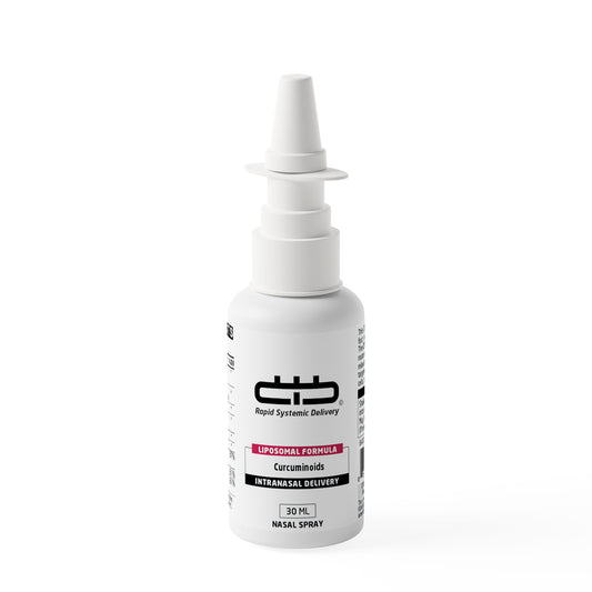 DTB Vitamin Curcuminoids - Intranasal Delivery - Nasal Spray - 30ml