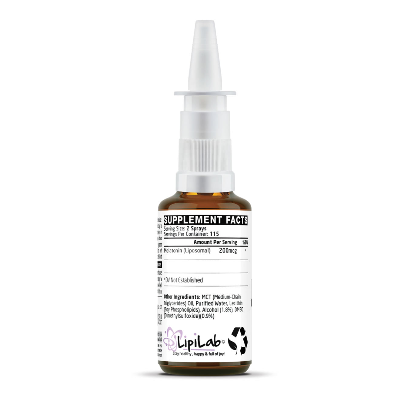 DTB Melatonin - Intranasal Delivery - Nasal Spray - 30ml