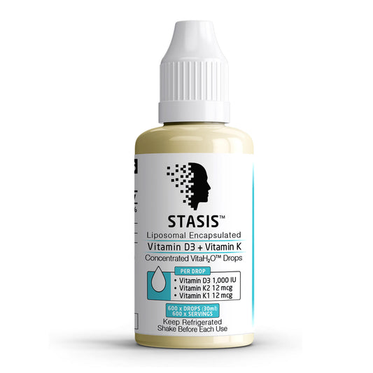 Vitamin D3 (Liposomal) + Vitamin K2 & K1 Drops