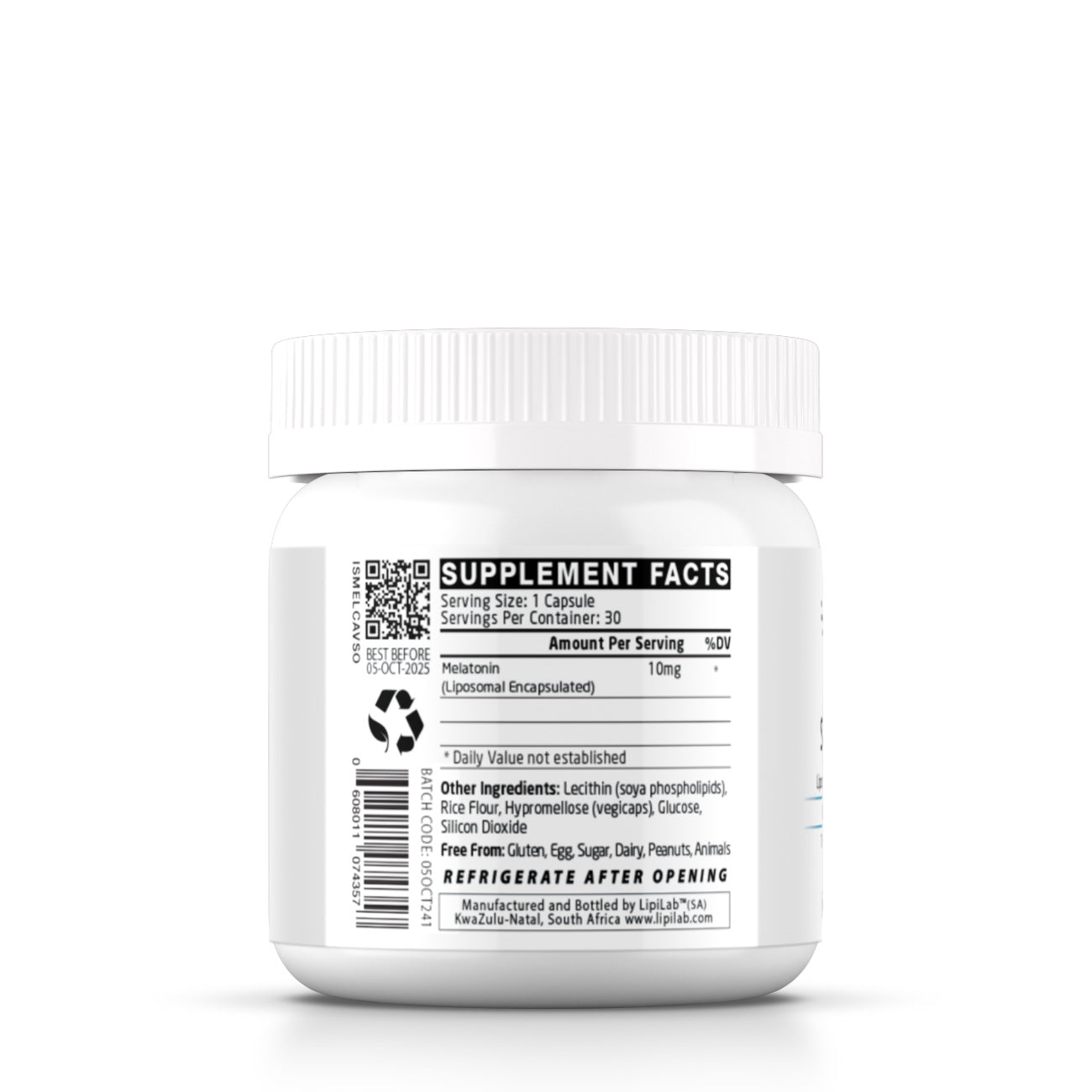 Liposomal Melatonin 10mg