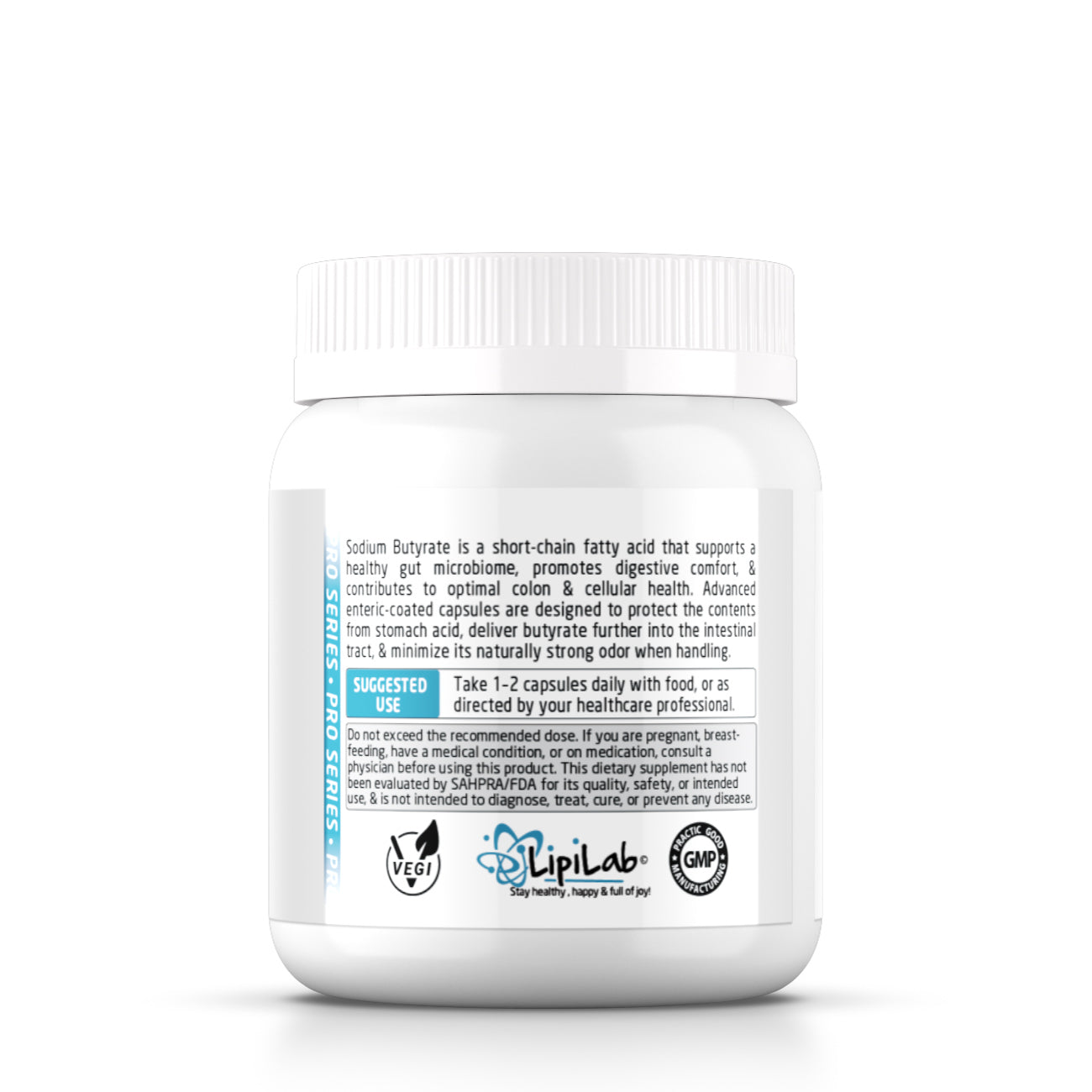Pro Series - Butyrate 800mg - 60 Enteric Coated Capsules (30's)