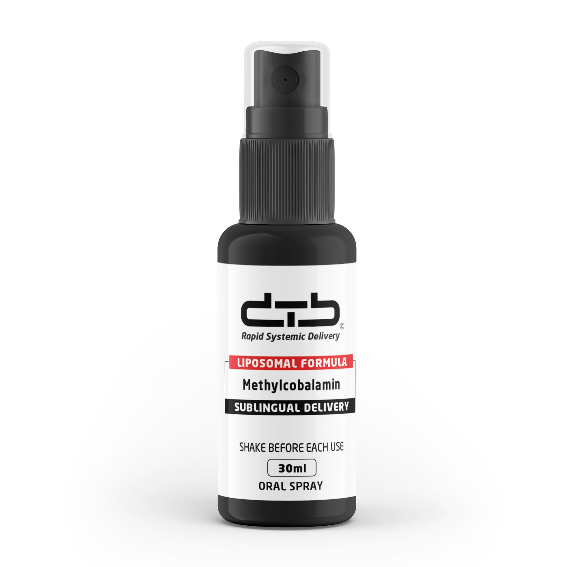 DTB Methylcobalamin (Vitamin B12) - Sublingual Delivery - Oral Spray - LipiLab DTB Methylcobalamin (Vitamin B12) - Sublingual Delivery - Oral Spray - LipiLab