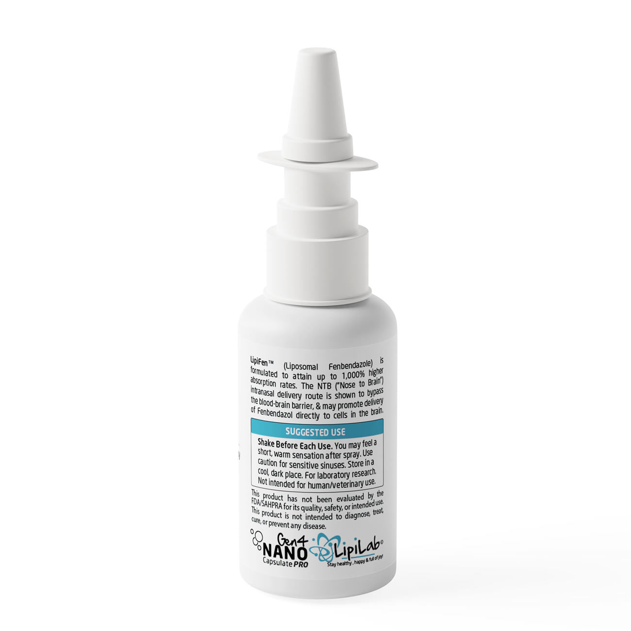Lab Research - LipiFen™ Intranasal (NTB) Sinus Spray 3mg